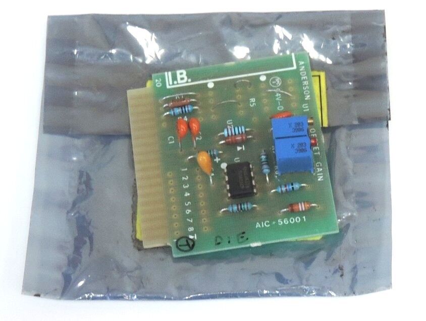 NEW ANDERSON AIC-56001 OFFSET GAIN BOARD DIGITRONICS CB164B, 56001