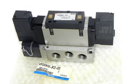 NEW SMC VFS3300-1FZ-03 SOLENOID CYLINDER VFS33001FZ03 SUPPLY PRESS. 0.1-1.0 MPa