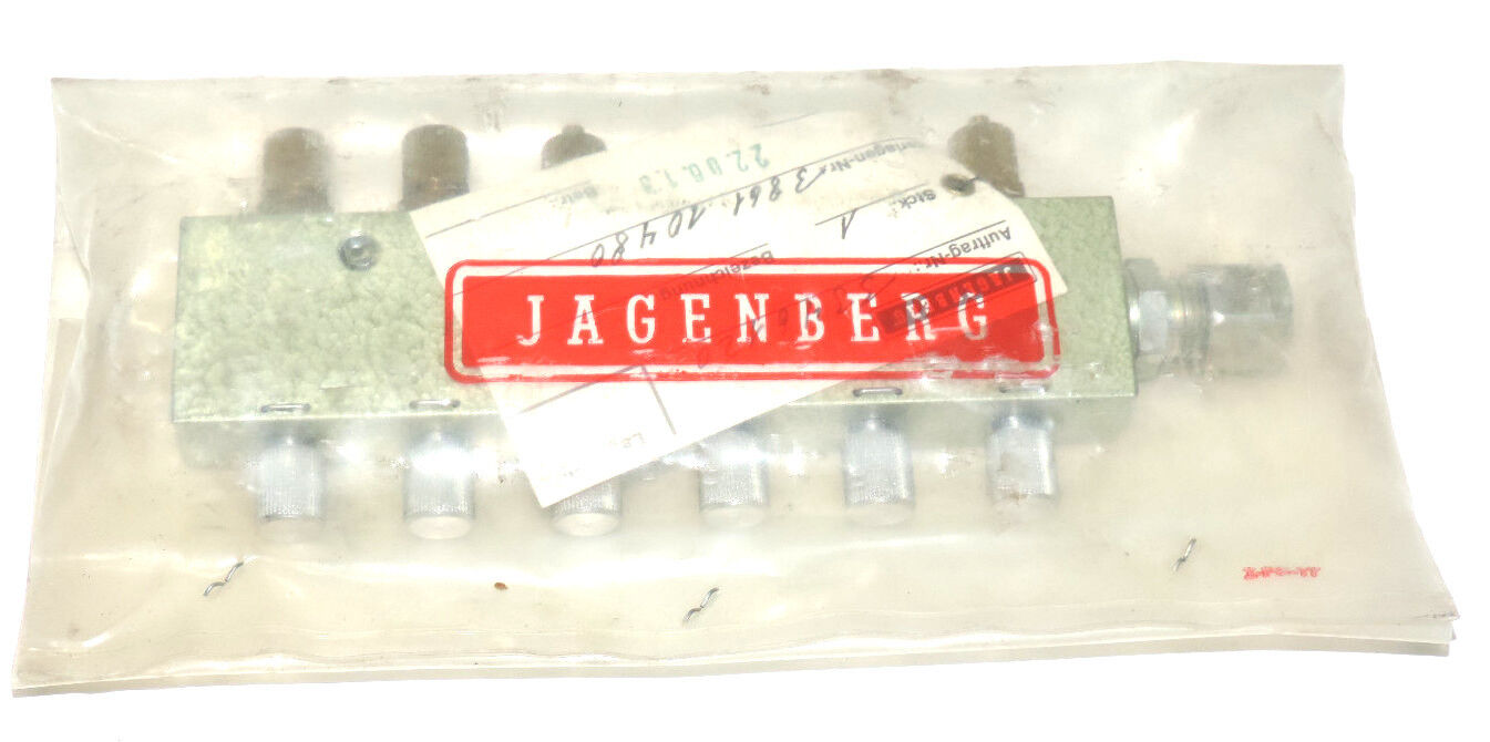 NEW JAGENBERG DLV6 COMPRESSED AIR DISTRIBUTOR C-962045 3346120 / 3861.10480