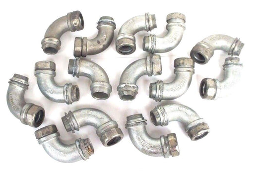 LOT OF 15 APPLETON 1" LIQUID TIGHT CONDUIT ELBOWS