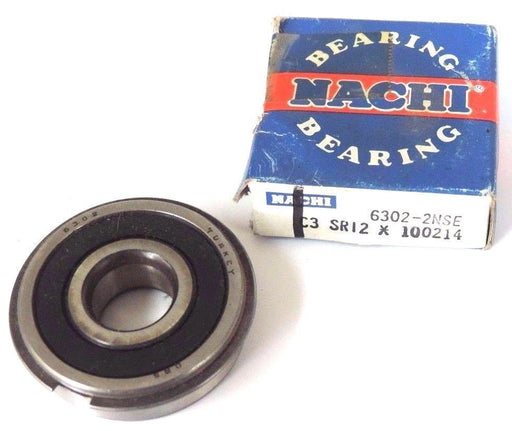 NIB NACHI 6302-2NSE BALL BEARING SEALED 42X15X13MM 63022NSE