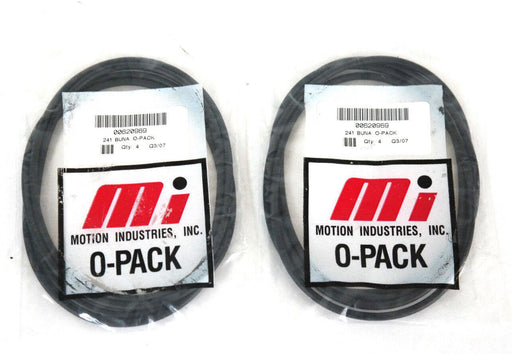 LOT OF 2 NEW MOTION INDUSTRIES 00620969 241 BUNA O-PACKS