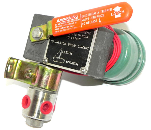 NEW ASCO EF8310A11 VALVE 1/4'' PIPE 20WATTS W/ LATCH LOCK