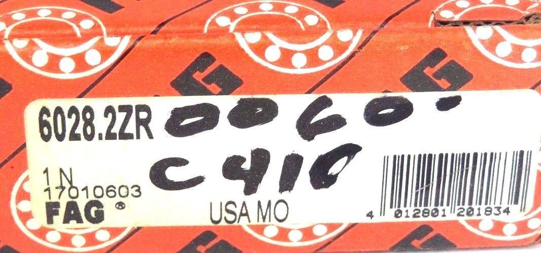 NIB FAG 6028.2ZR RADIAL DEEP GROOVE BALL BEARINGS 60282ZR