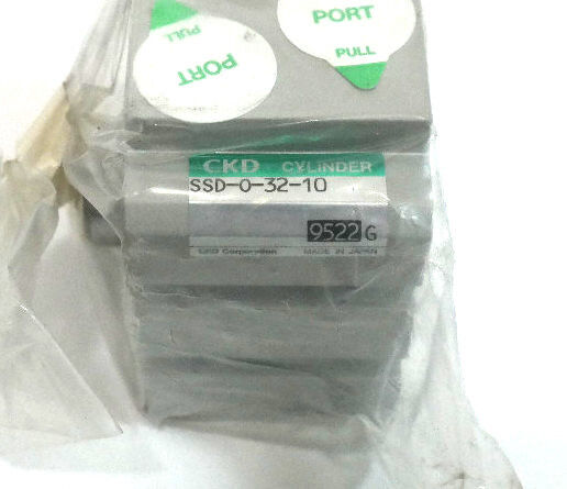 LOT OF 2 NEW CKD SSD-0-32-10 COMPACT CYLINDERS SSD03210