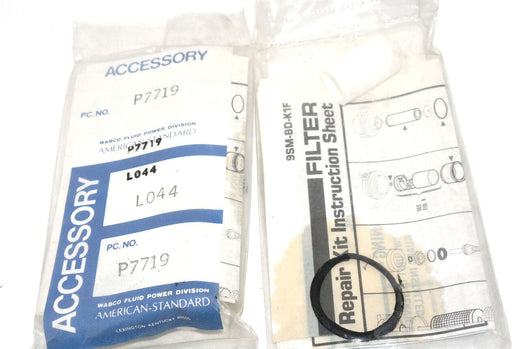 LOT OF 2 NEW AMERICAN-STANDARD L044 REPAIR KITS P7719 FILTER 9SM-BD-K1F