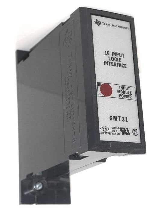 NEW TEXAS INSRUMENTS 6MT31 INPUT MODULE 16POINT LOGIC INTERFACE