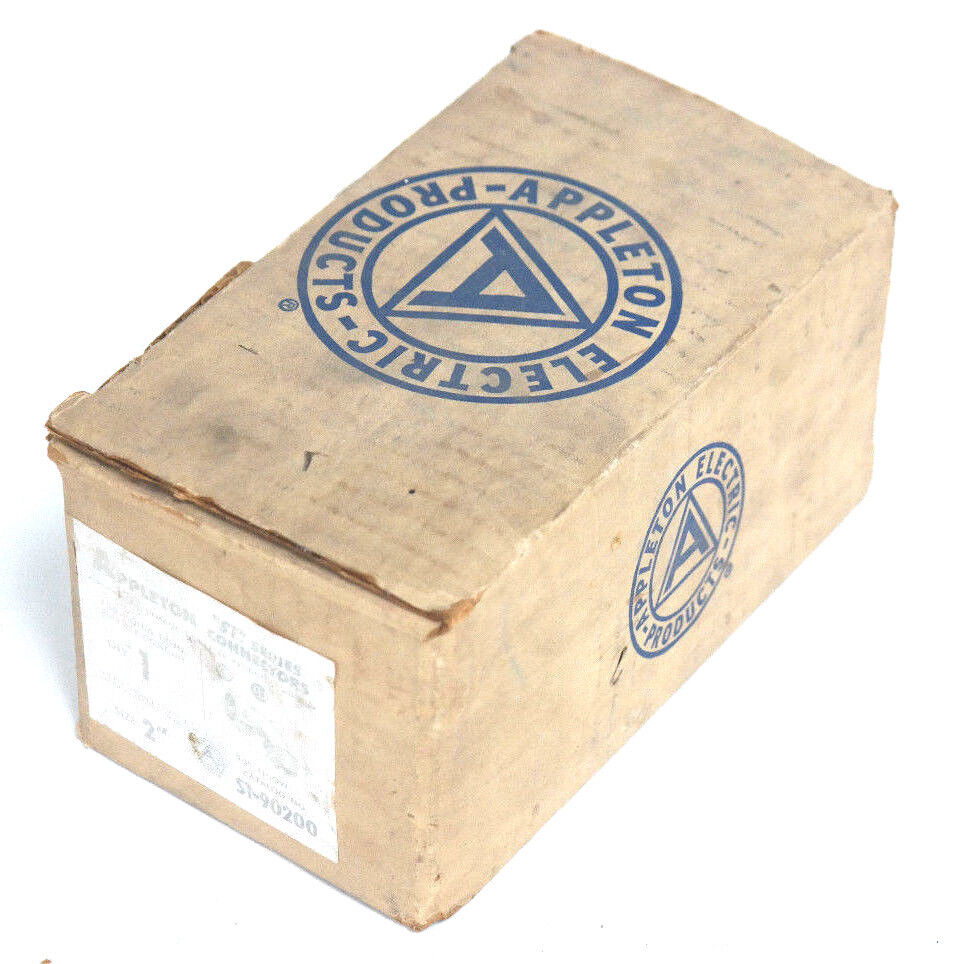 NIB APPLETON ST-90200 90 DEG ELBOW CONNECTOR FOR LIQUID TIGHT FLEXIBLE CONDUIT