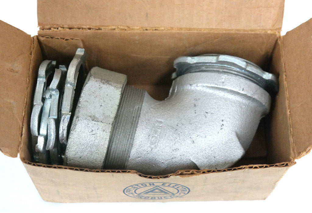 NIB APPLETON ST-90200 90 DEG ELBOW CONNECTOR FOR LIQUID TIGHT FLEXIBLE CONDUIT
