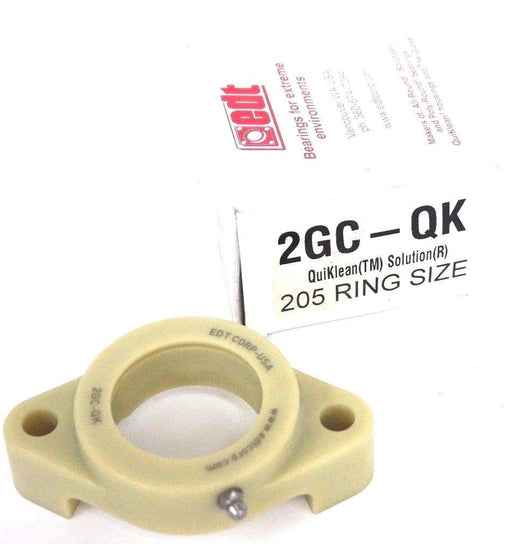 NIB EDT 2GC-QK QUIKLEAN 205 RING SIZE 2-BOLT, 2GCQK BEARING