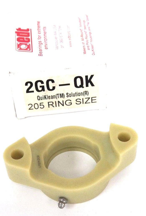 NIB EDT 2GC-QK QUIKLEAN 205 RING SIZE 2-BOLT, 2GCQK BEARING