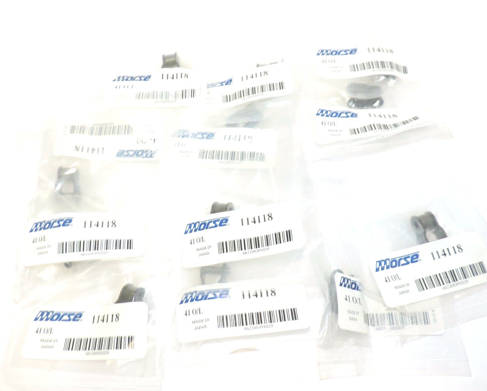 LOT OF 12 NEW MORSE 114118 CHAIN LINKS 41 O/L