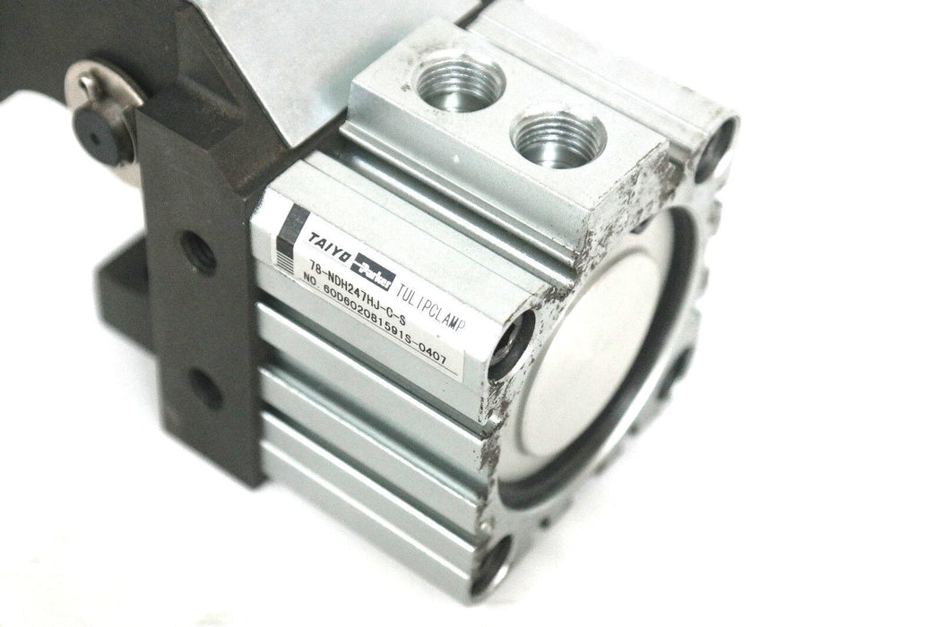 NEW TAIYO PARKER 78-NDH247HJ-C-S TULIPCLAMP DRAIN HOLE CYLINDER 78NDH247HJCS