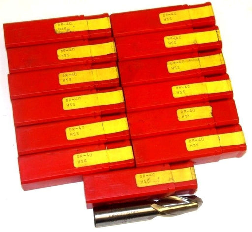 LOT OF 14 NEW DURA-MILL DR-40 5/8" END MILLS HSS 3.427"