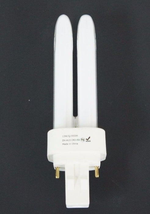 LOT OF 5 NIB GREENLITE 13W/Q/2P COMPACT FLUORESCENT LAMPS 13W 120V