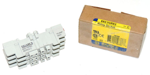 NIB SQUARE D 8501NR82 SER. C RELAY SOCKET