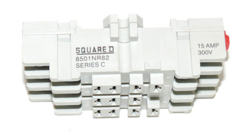 NIB SQUARE D 8501NR82 SER. C RELAY SOCKET