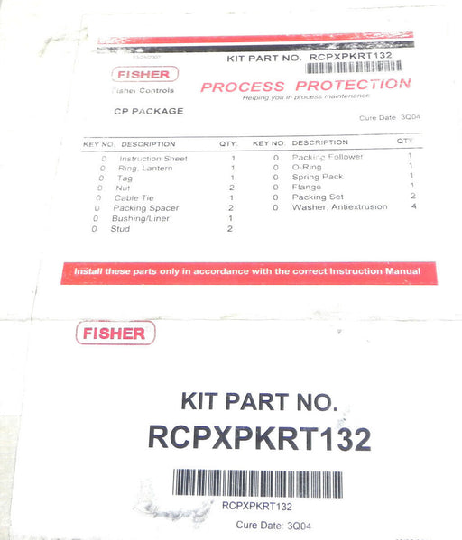 NIB FISHER RCPXPKRT132 KIT
