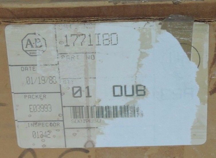 NIB ALLEN BRADLEY 1771-IBD INPUT MODULE 10-30VDC 1771IBD