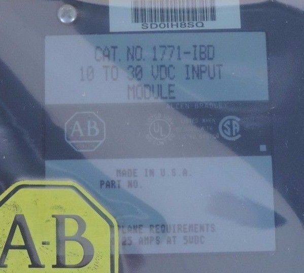 NIB ALLEN BRADLEY 1771-IBD INPUT MODULE 10-30VDC 1771IBD