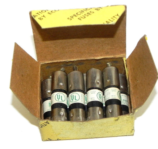 BOX OF 9 NEW ECONOMY MID1 TIME-DELAY FUSES 1AMP, 125V, MID-1