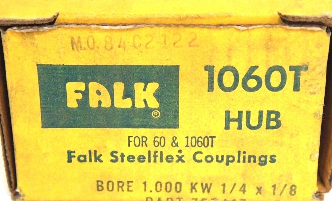 NIB FALK 1060T HUB 1 BORE 1/4X3/1/8KW 757417