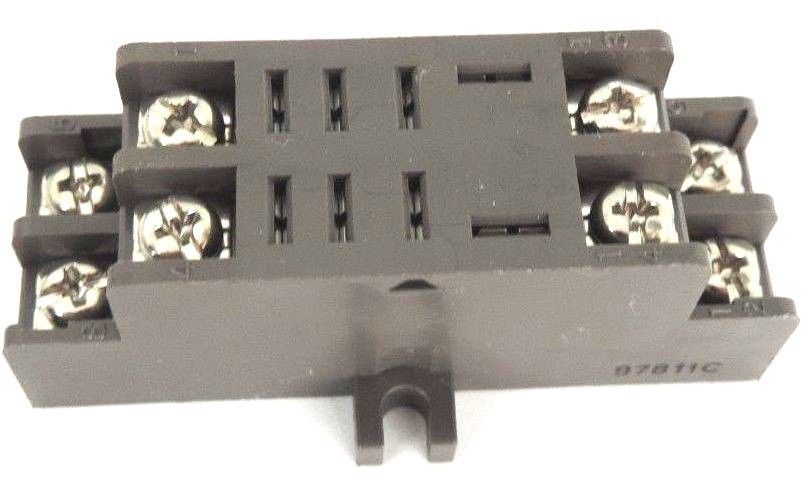 NEW LOT OF 4 POTTER BRUMFIELD 27E487 RELAYS BASE SOCKET MOUNTING