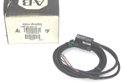 NIB ALLEN BRADLEY 42KB-D2LNSG-A2 PHOTOELECTRIC SENSOR SER. A, 42KBD2LNSGA2