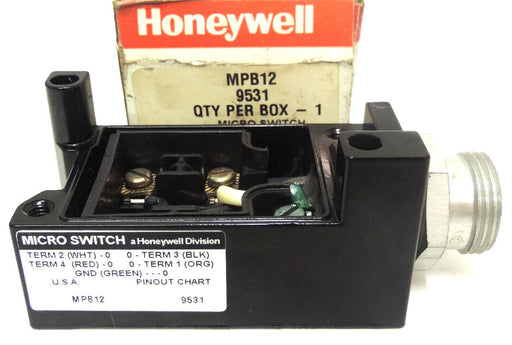 NIB HONEYWELL MPB12 MICRO SWITCH BASE FOR MP SERIES MPB-12