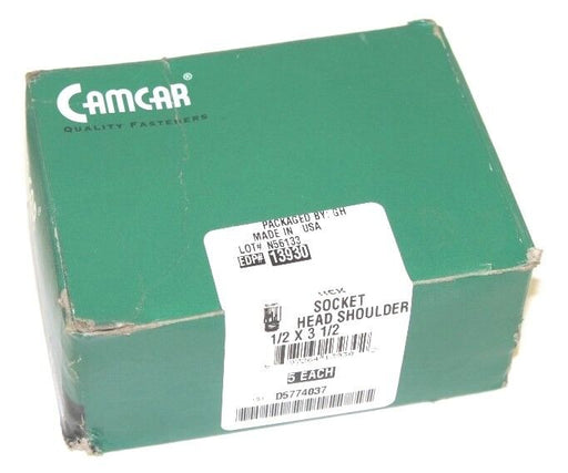 NIB CAMCAR D5774037 1/2 X 3 1/2 HEX SOCKET HEAD SHOULDER FASTENERS (BOX OF 5)