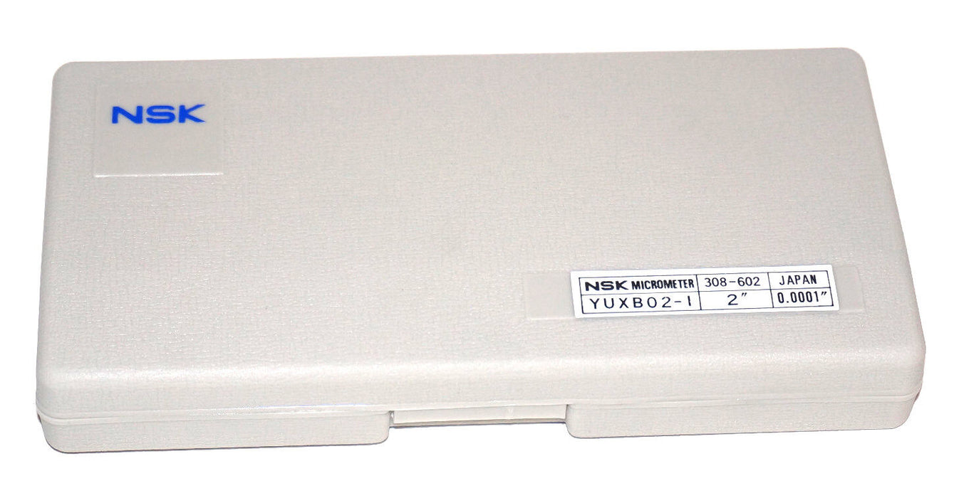 NIB NSK YUXB02-1 MICROMETER 1-2'', 0.0001 YUXB021