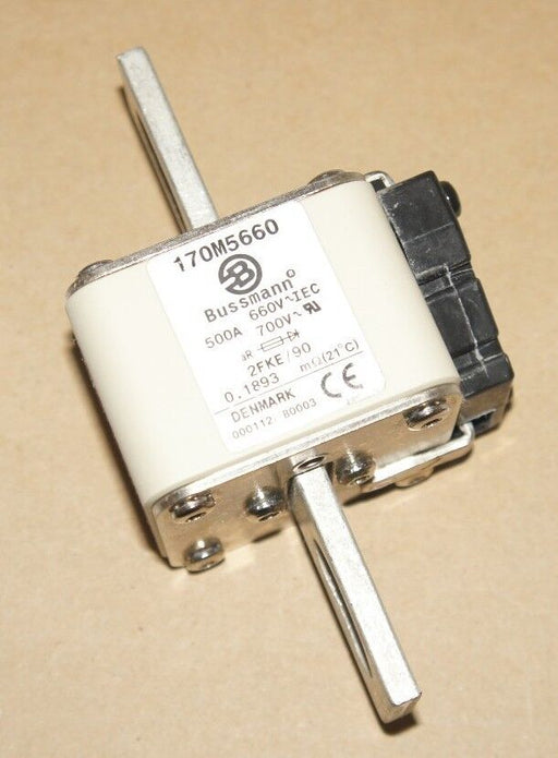 NEW BUSSMAN 170M5660 FUSE 500 A, 660-700 V