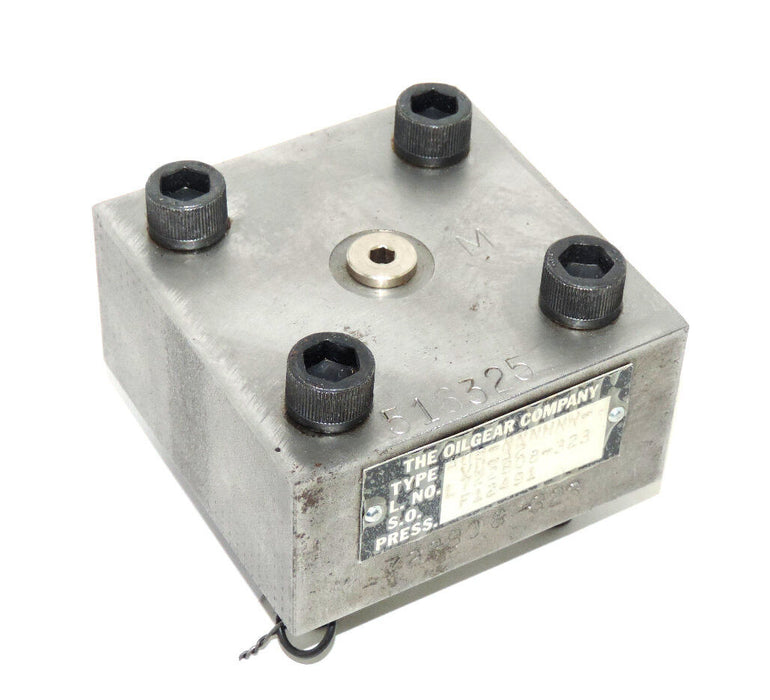 NEW OILGEAR COMPANY A08-NNNNNN-VU-A2 CYLINDER BLOCK L. NO. L722808-323