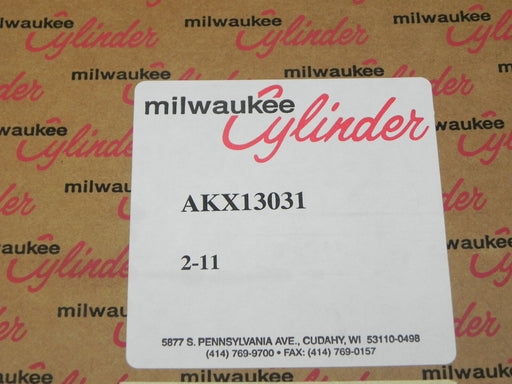 NIB MILWAUKEE CYLINDER AKX13031 2-11 REPAIR KIT