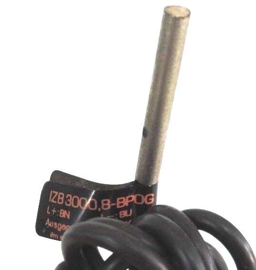 NEW IFM EFECTOR IZB 3000,8-BP0G PROXIMITY SWITCH 10-36VDC 200MA, IZB-30008-BPOG