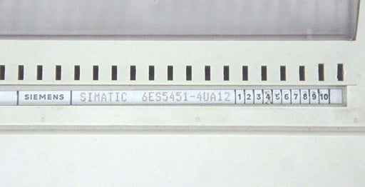 SIEMENS 6ES5451-4UA12 OUTPUT MODULE 6ES54514UA12