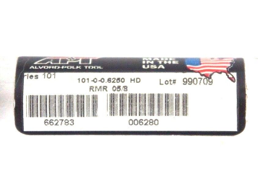 NEW ALVORD-POLK TOOL 101-0-0.6250 5/8" CHUCK REAMER A-P HS 7-99