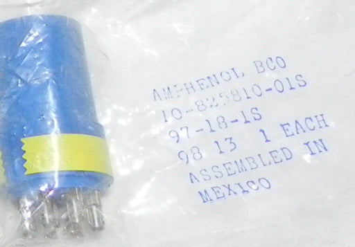 LOT OF 5 NEW AMPHENOL BCO 10-825810-016 CONNECTORS 10825810016