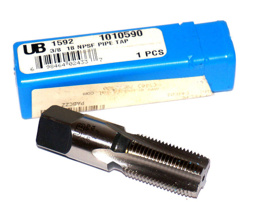 NEW UNION BUTTERFIELD 1010590 STRAIGHT PIPE TAP 1592 3/8 18 NPSF