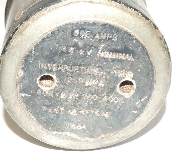 NEW ITE 427508 CURRENT LIMITING FUSE 250MVA 48KV 50E AMP