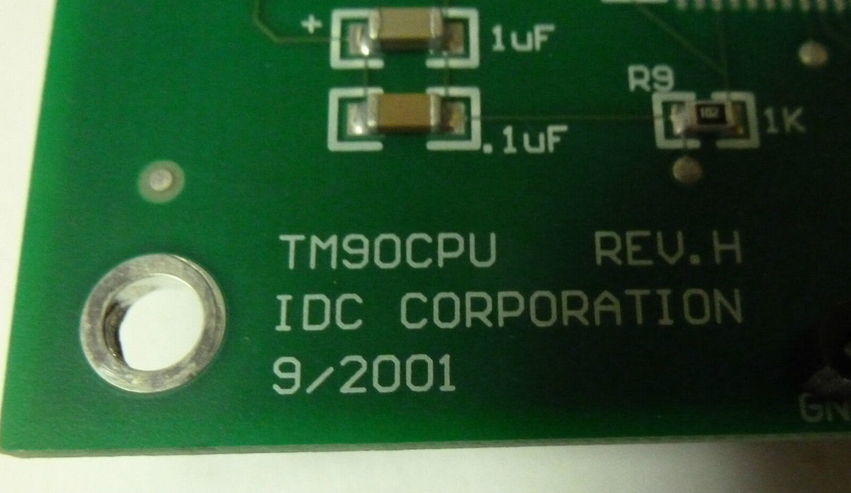 NEW IDC TM90CPU REV. H PROCESSING BOARD 9/2001 TM90CPU-94