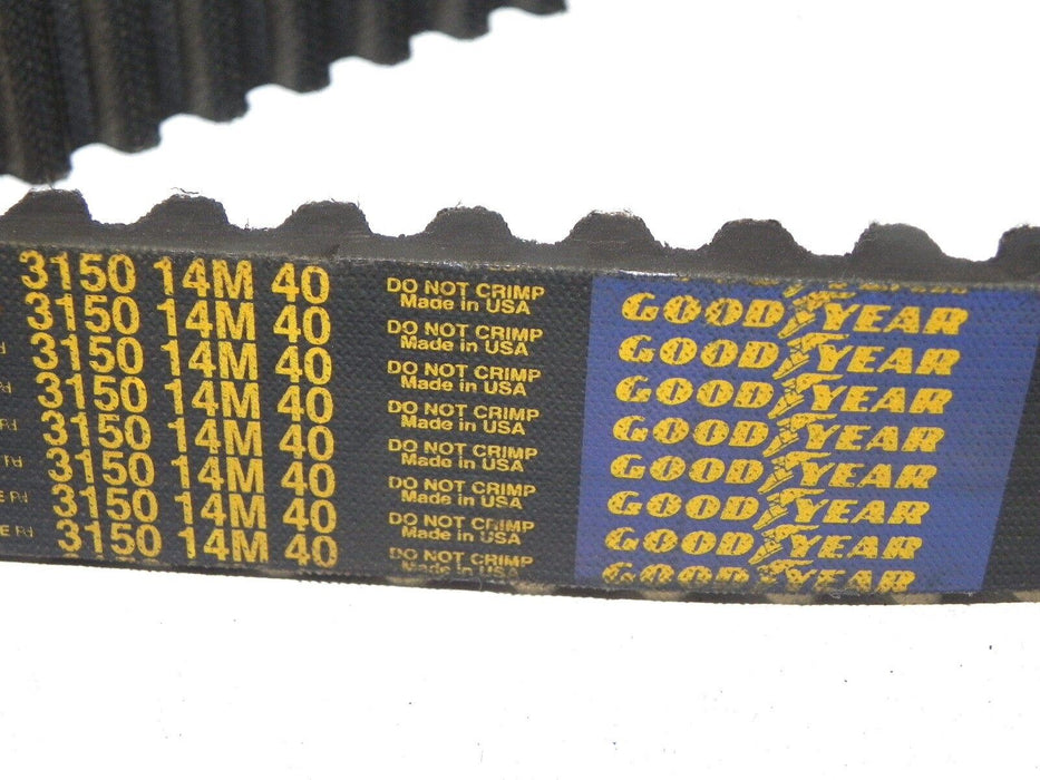 NEW GOODYEAR 3150-14M-40 TIMING BELT HIGH PERFORMANCE PLUS 225 TEETH 315014M40
