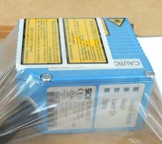 NEW SICK OPTIC CLV414-0010 BARCODE SCANNER PN 1017368 SOFTWARE 9048760 V1.70