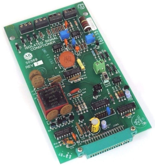 REPAIRED ALLEN BRADLEY 50369 ISOLATED SIGNAL CONDITIONER REV. F