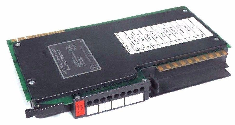 NEW ALLEN BRADLEY 1771-IA AC INPUT MODULE 120V 1771IA