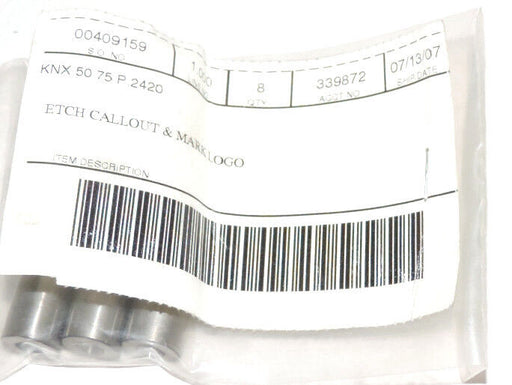 NEW LOT OF 8 DAYTON PROGRESS KNX 50 75 P.2420 ETCH CALLOUT & MARK LOGO