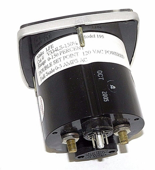 NIB LFE MODEL 195 ANALOG METER TRIPLETT V334LS-150% RANGE: 0-150 % V334LS150