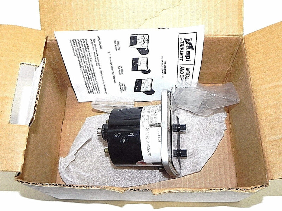 NIB LFE MODEL 195 ANALOG METER TRIPLETT V334LS-150% RANGE: 0-150 % V334LS150