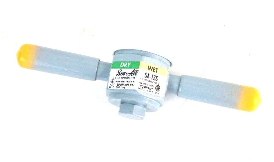 NIB SPORLAN SA-12S MOISTURE & LIQUID INDICATOR 1/4" ODF SOLDER