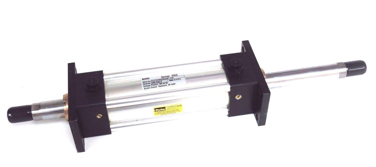 NEW PARKER 02.00 CKJH2MAUS34A34AC 5.00 PNUEMATIC CYLINDER SERIES 2MA 250PSI